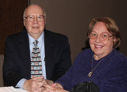 Luff Award winner Al Kugel and his wife Dottie