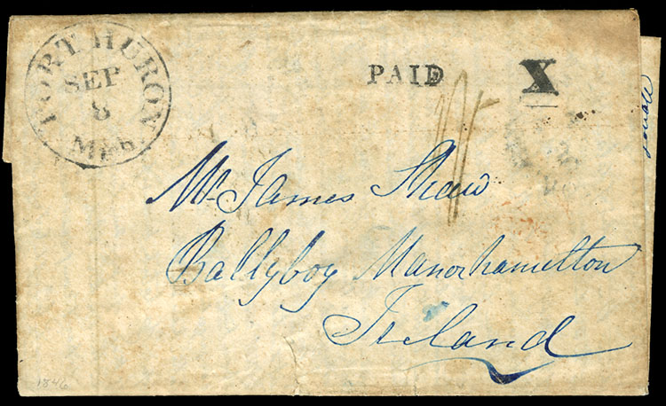 Lot 1 - United States 1847 Issue  -  Cherrystone Auctions U.S. & Worldwide Stamps & Postal History