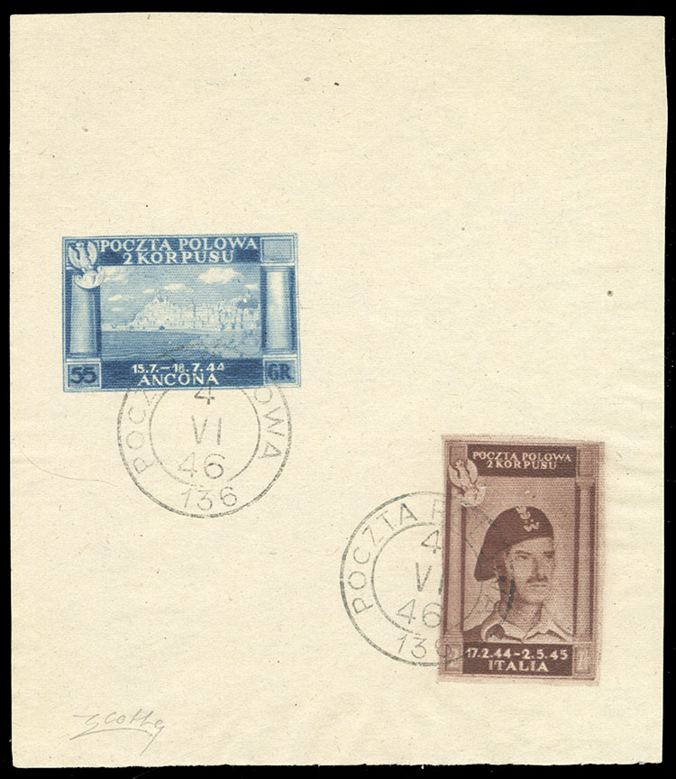 Lot 1025 - Poland  -  Cherrystone Auctions U.S. & Worldwide Stamps & Postal History