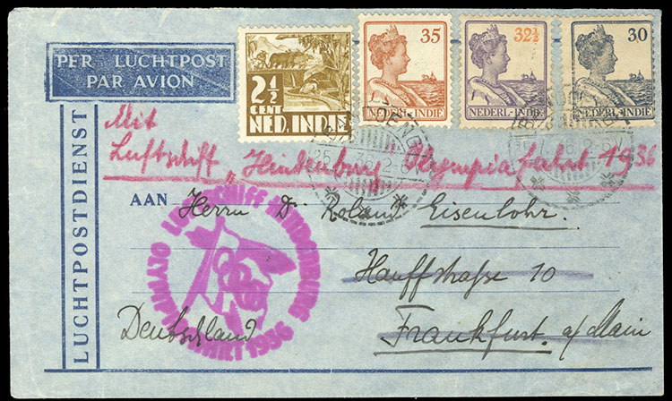 Lot 1126 - POLAND  Flight Covers  -  Cherrystone Auctions U.S. & Worldwide Stamps & Postal History