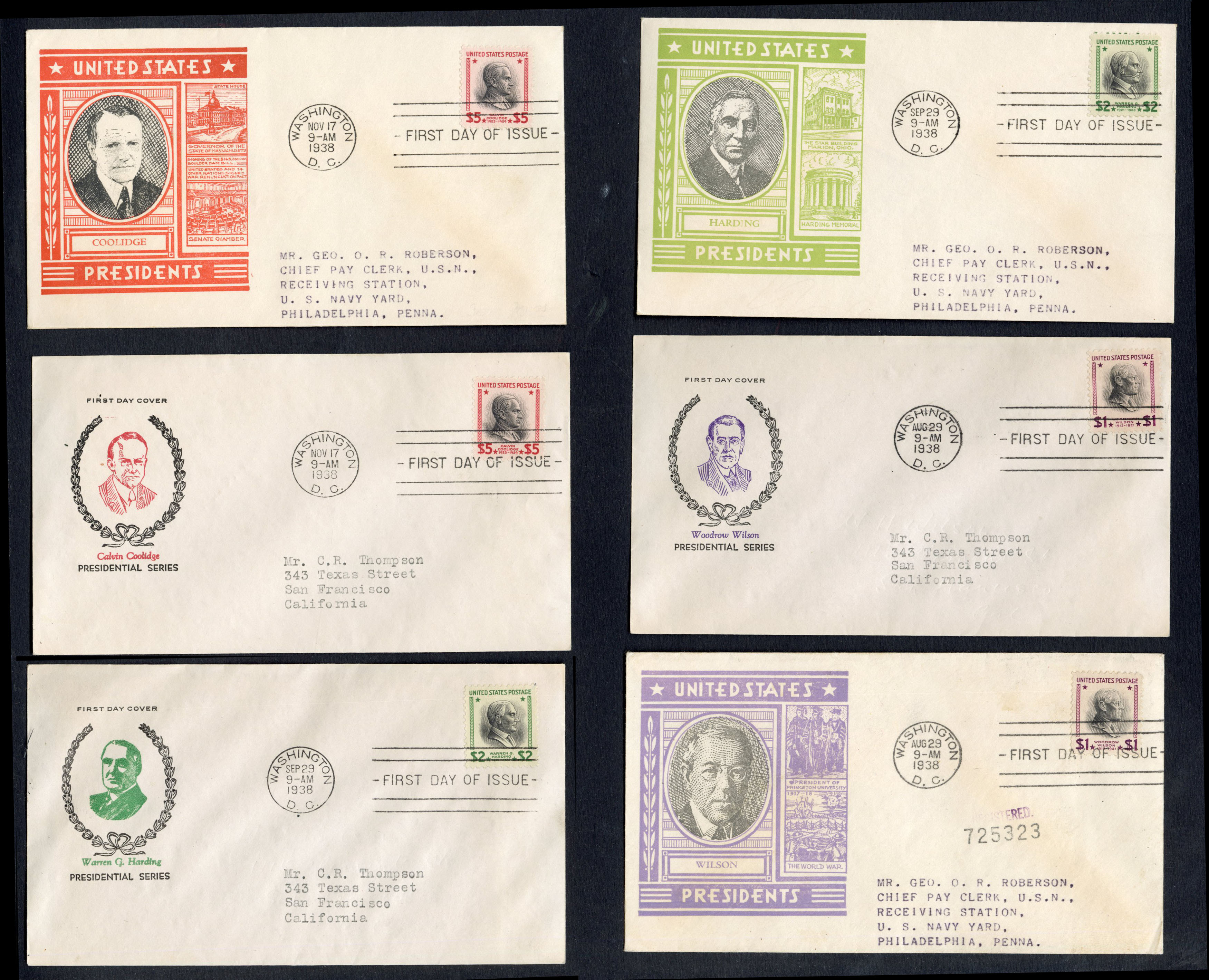 Lot 124 - United States Modern Issues  -  Cherrystone Auctions U.S. & Worldwide Stamps & Postal History