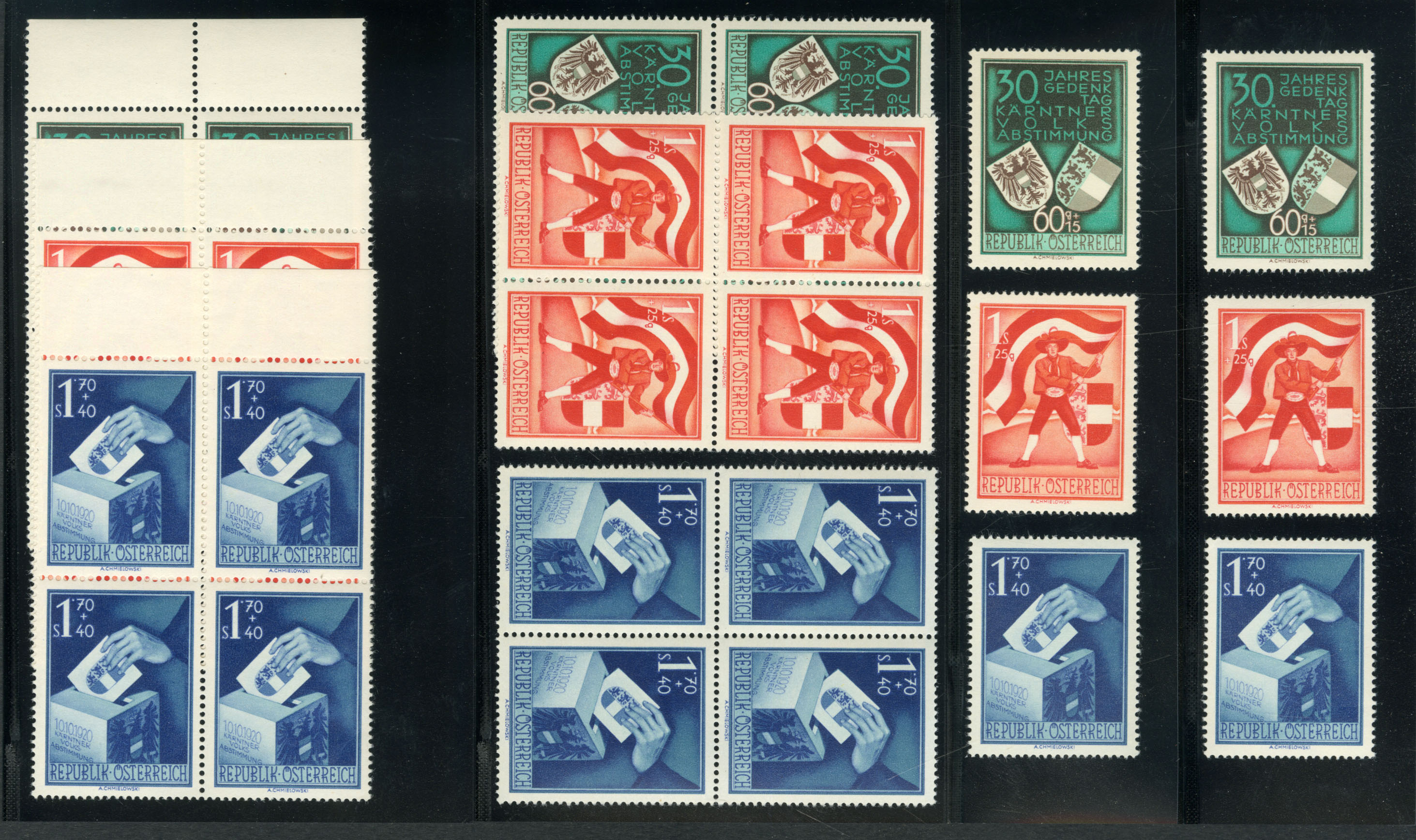 Lot 269 - AUSTRIA Austria - Post WWII Local Issues - Scheibbs  -  Cherrystone Auctions U.S. & Worldwide Stamps & Postal History