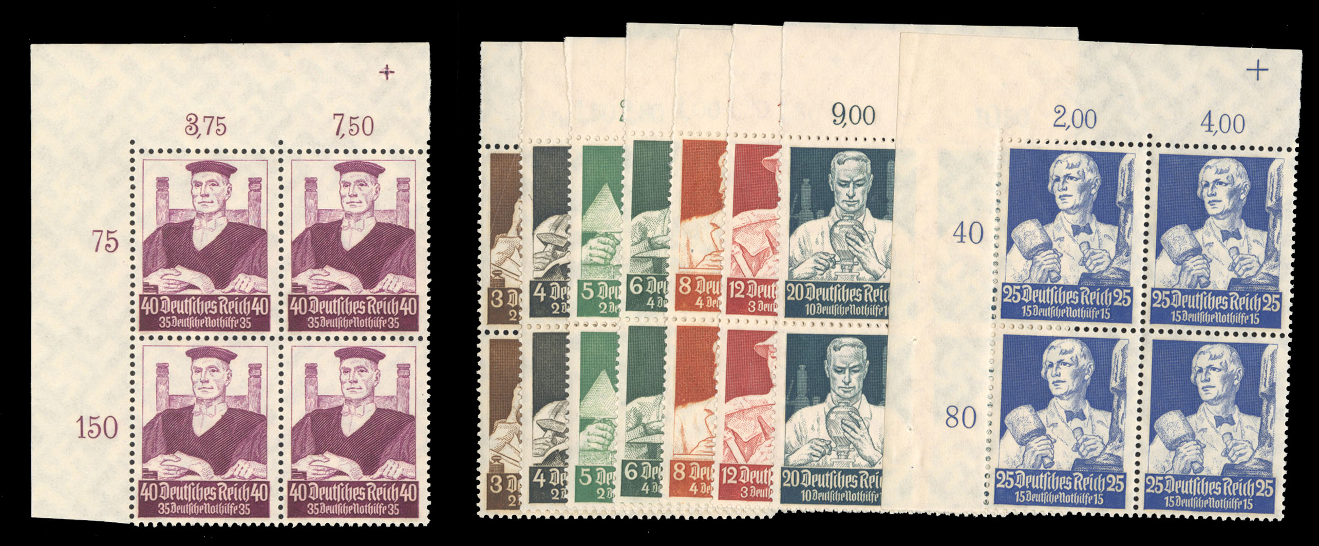 Lot 553 - GERMAN WORLD WAR II OCCUPATION ISSUES Lithuania  -  Cherrystone Auctions U.S. & Worldwide Stamps & Postal History