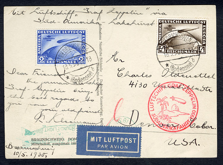 Lot 581 - BRITISH COMMONWEALTH AUSTRALIAN TERRITORIES - New Guinea Air Post  -  Cherrystone Auctions U.S. & Worldwide Stamps & Postal History
